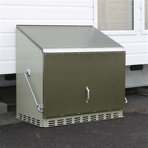 caravan metal storage boxes|external storage boxes for caravans.